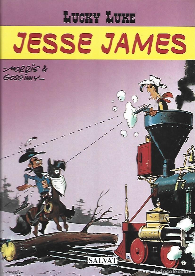 C&oacute;mics: Lucky Luke: Jesse James, 2001, Salvat, impecable - Foto 1