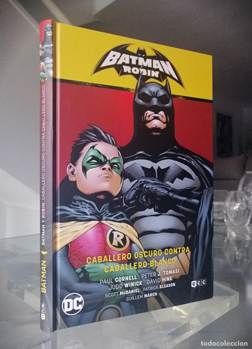 C&oacute;mics: BATMAN Y ROBIN VOL. 4 - CABALLERO OSCURO CONTRA CABALLERO BLANCO (SAGA BATMAN Y ROBIN PARTE 7) ECC - Foto 1