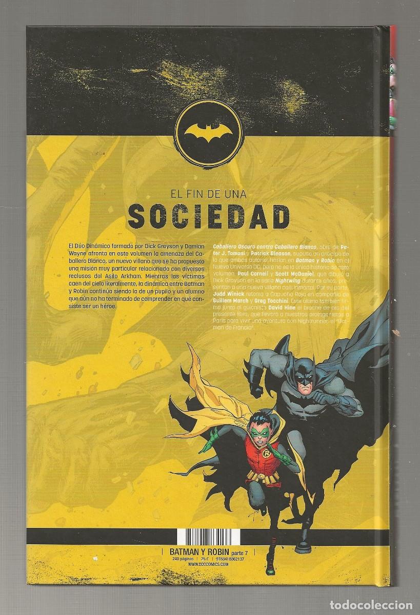 C&oacute;mics: BATMAN Y ROBIN VOL. 4 - CABALLERO OSCURO CONTRA CABALLERO BLANCO (SAGA BATMAN Y ROBIN PARTE 7) ECC - Foto 3