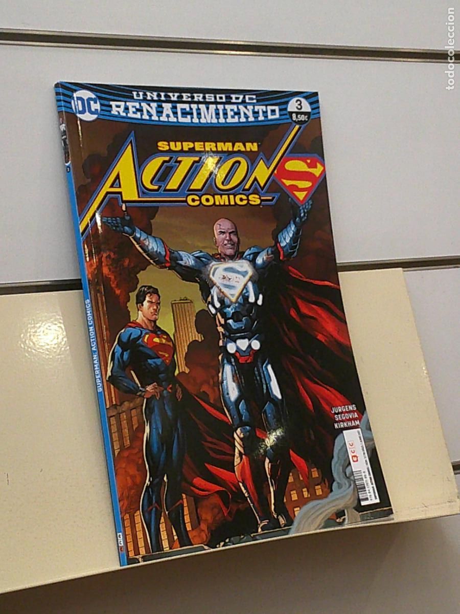 C&oacute;mics: UNIVERSO DC RENACIMIENTO SUPERMAN ACTION COMICS N&ordm; 3 JUNIO 2017 - ECC OFERTA - Foto 1