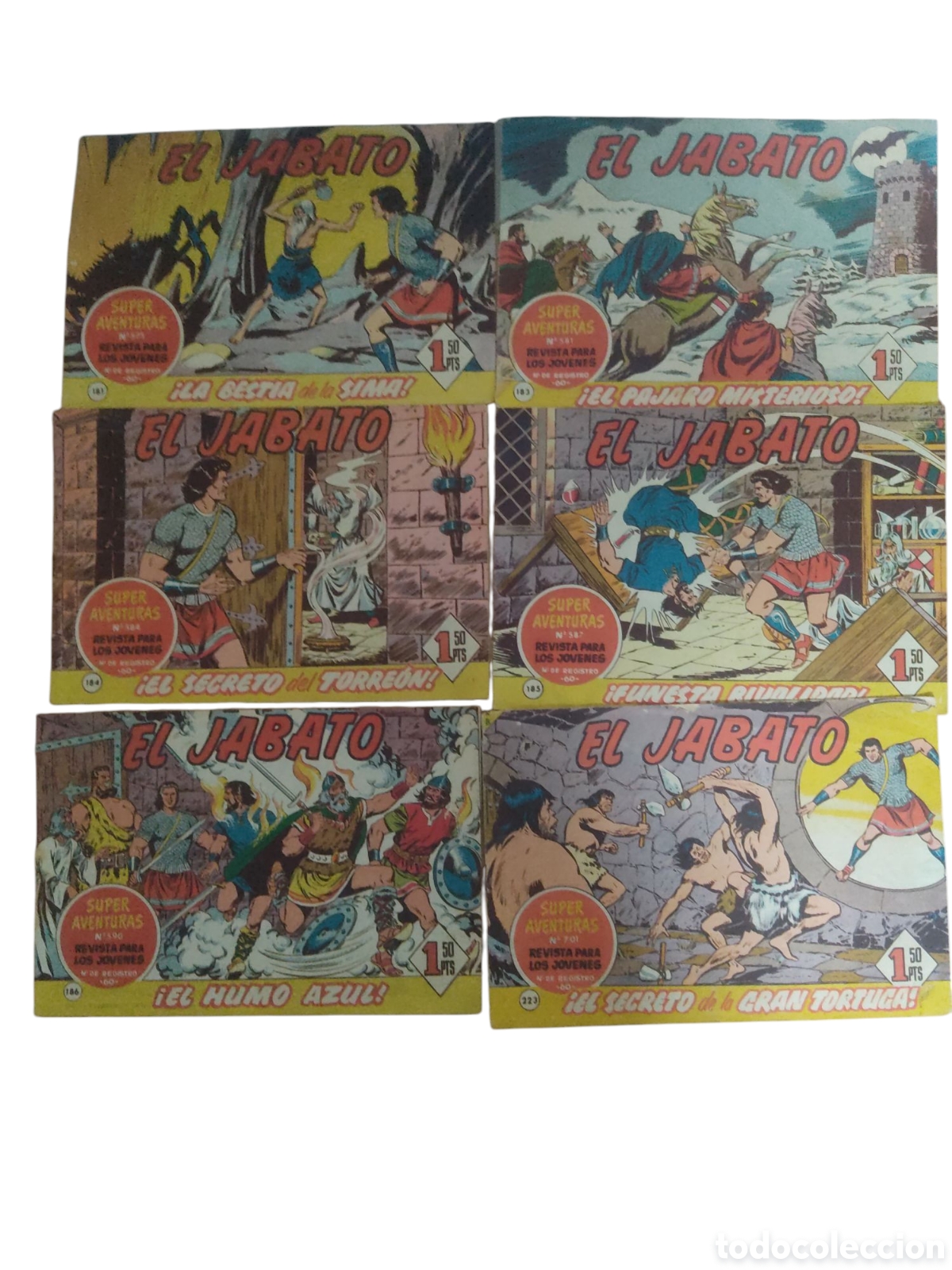 C&oacute;mics: 11 numeros de el jabato - Foto 2