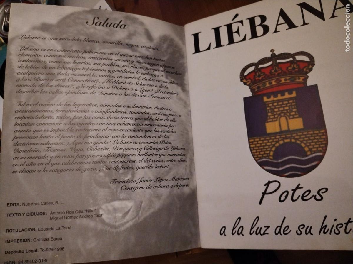 C&oacute;mics: Li&eacute;bana a la luz de su historia -Potes -1996 - Foto 4