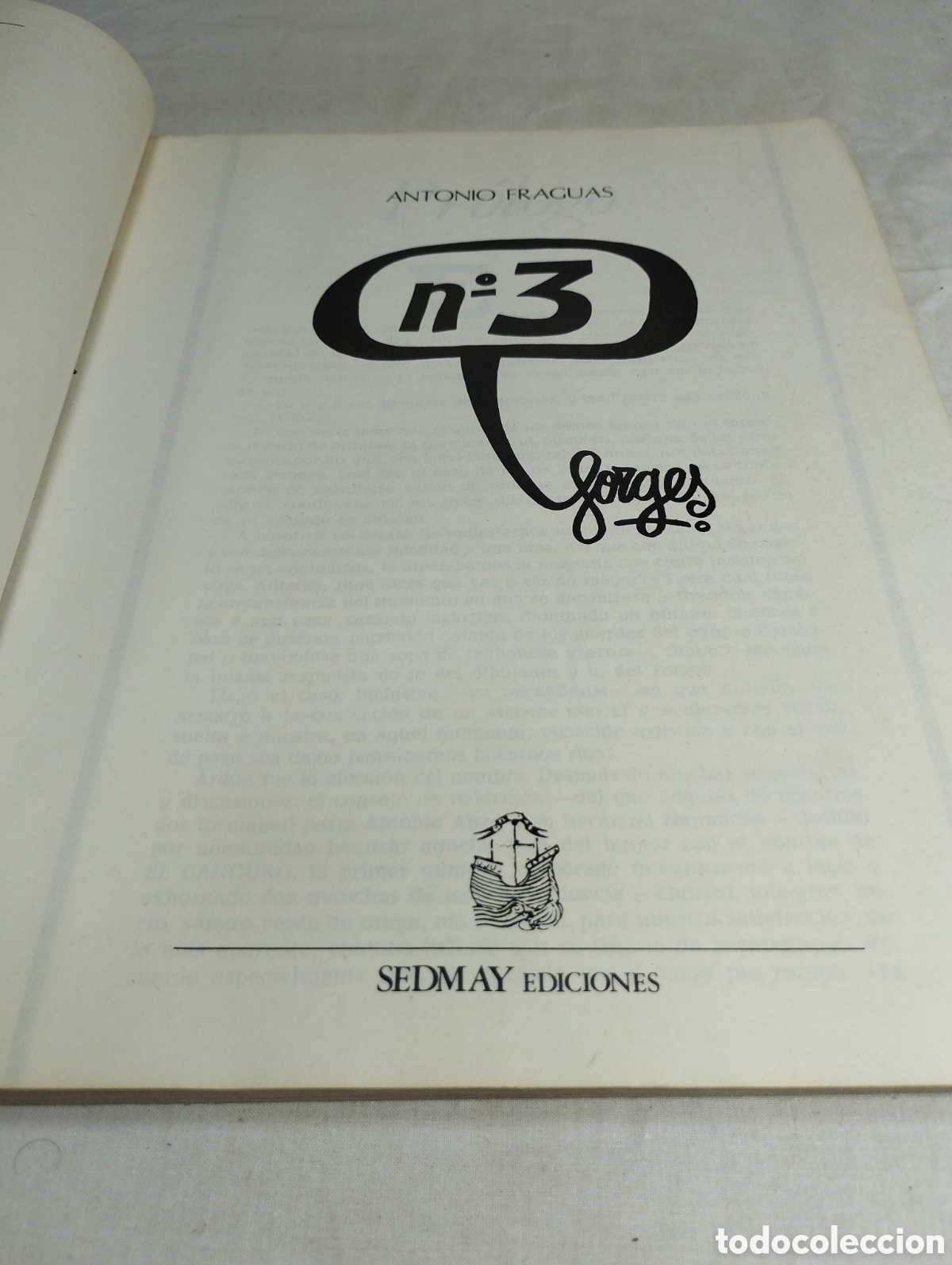 C&oacute;mics: Forges, n&uacute;mero 6. Sedmay ediciones, 1976 - Foto 2