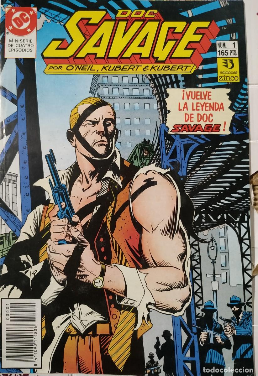 C&oacute;mics: COMIC DOC SAVAGE 2 - EDICIONES ZINCO - Foto 1