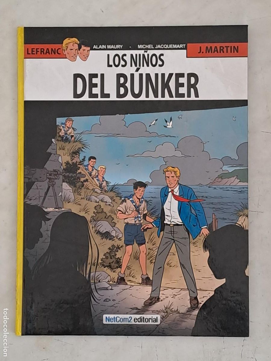 C&oacute;mics: Lefranc 22, los ni&ntilde;os del bunker, NetCom2 en muy buen estado - Foto 1