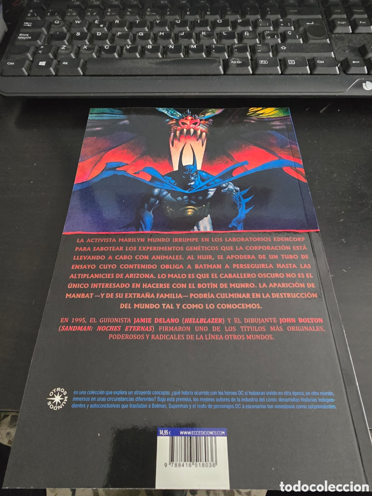 C&oacute;mics: BATMAN. MANBAT. ECC. DELANO, BOLTON - Foto 2