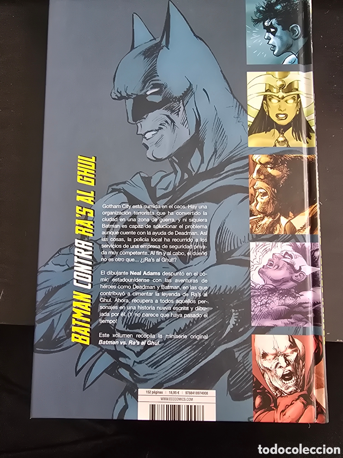 C&oacute;mics: BATMAN CONTRA RAS al GHUL. NEAL ADAMS. ECC - Foto 2