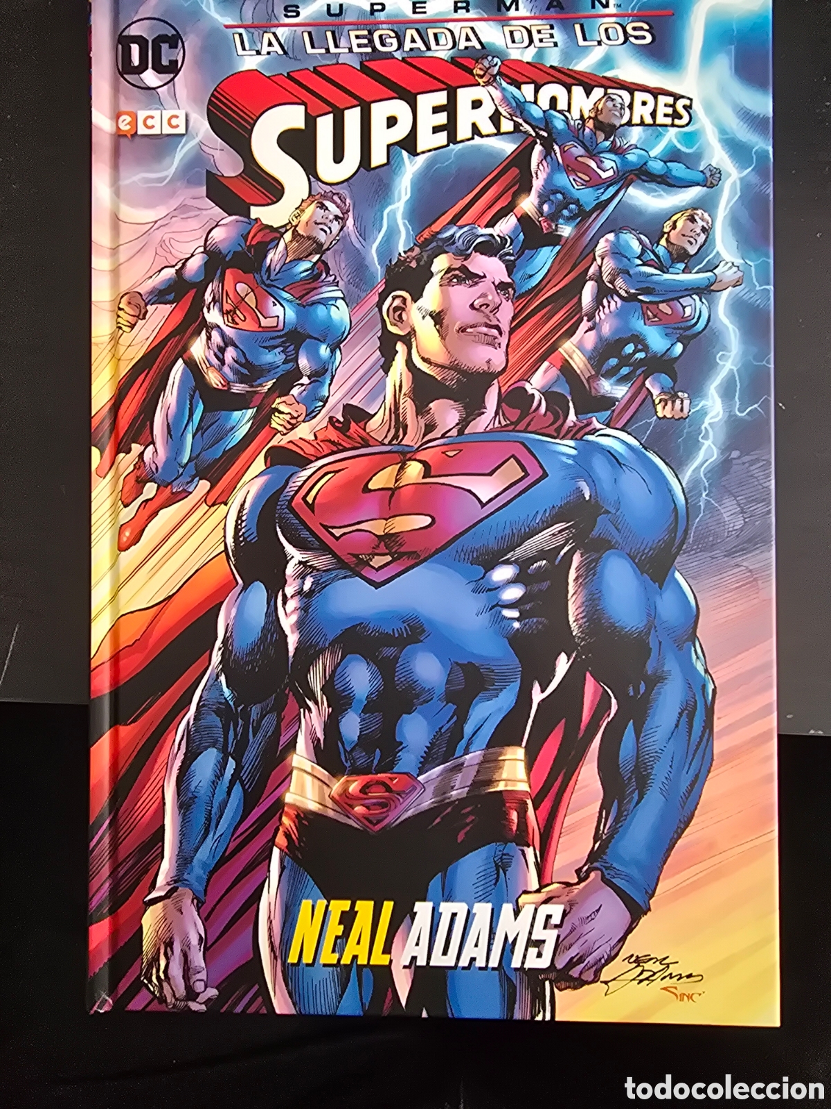 C&oacute;mics: SUPERMAN. LA LLEGADA DE LOS SUPERHOMBRES. NEAL ADAMS. ECC - Foto 1