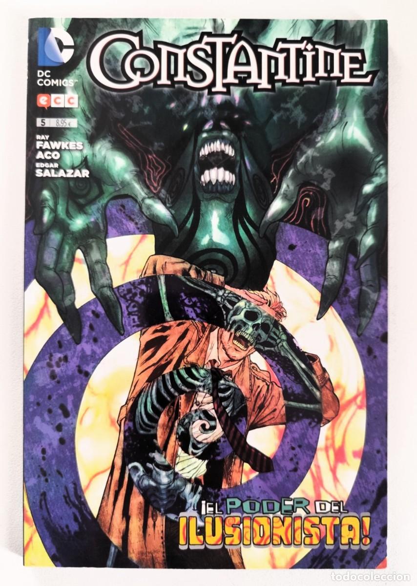 C&oacute;mics: CONSTANTINE (Nuevo Universo DC) # 5 - &iexcl;El poder del Ilusionista! ~ DC/ECC(2014) - Foto 1