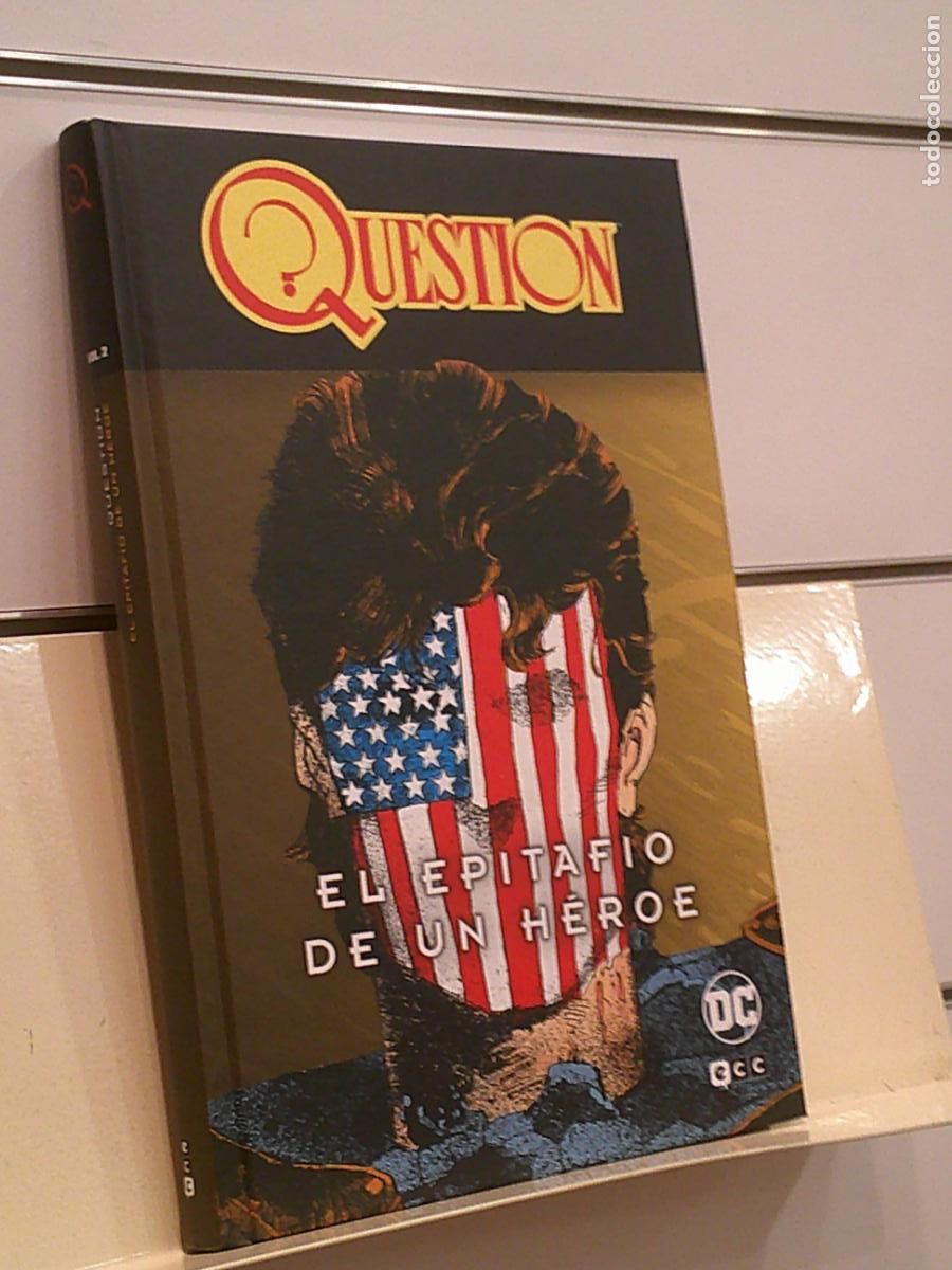 C&oacute;mics: QUESTION VOLUMEN 2 EL EPITAFIO DE UN HEROE TOMO TAPA DURA DC - ECC OFERTA - Foto 1