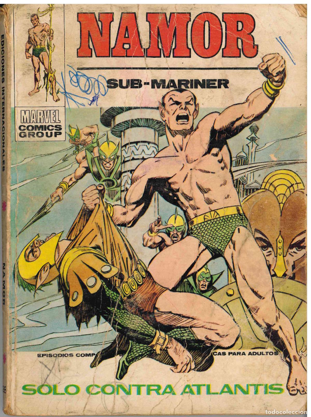 C&oacute;mics: Namor. V&eacute;rtice 1970. N&ordm; 28 - Foto 1
