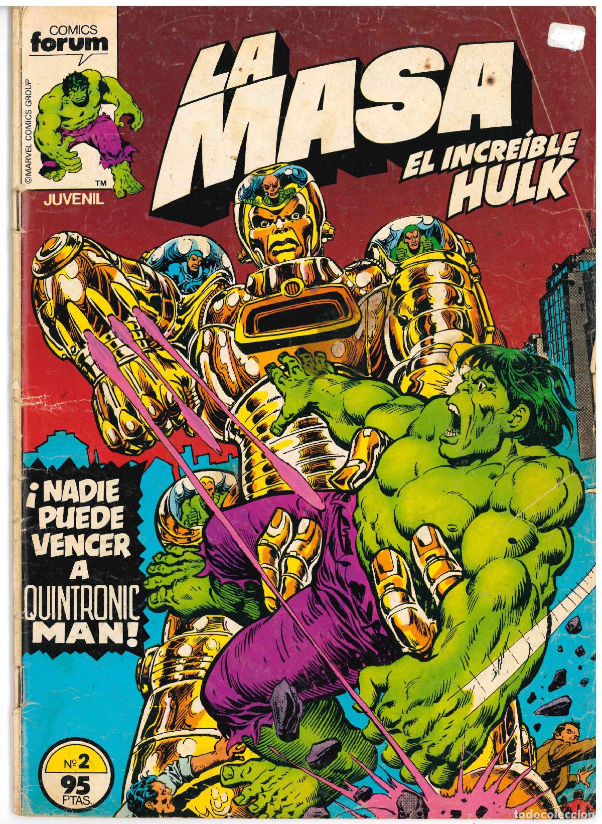 C&oacute;mics: La Masa. Forum 1983. N&ordm; 2 - Foto 1