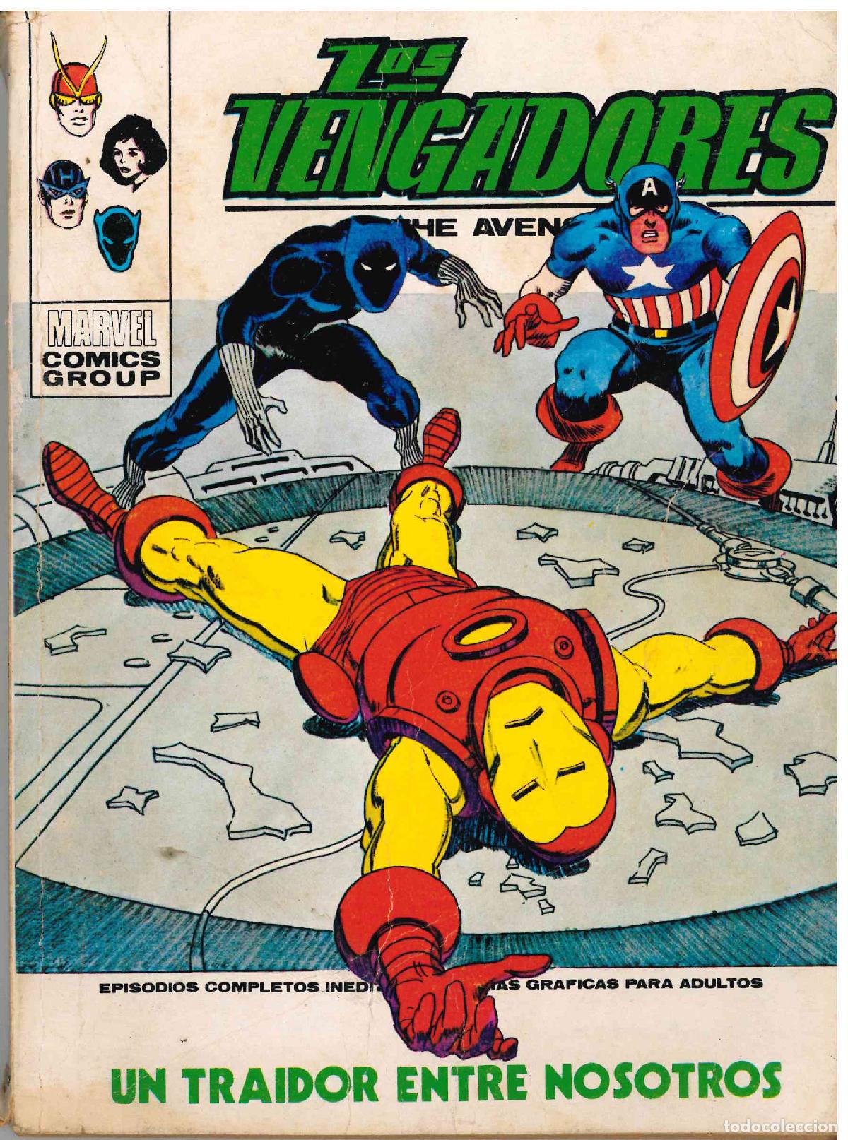 C&oacute;mics: Los Vengadores. V&eacute;rtice 1969. N&ordm; 49 - Foto 1