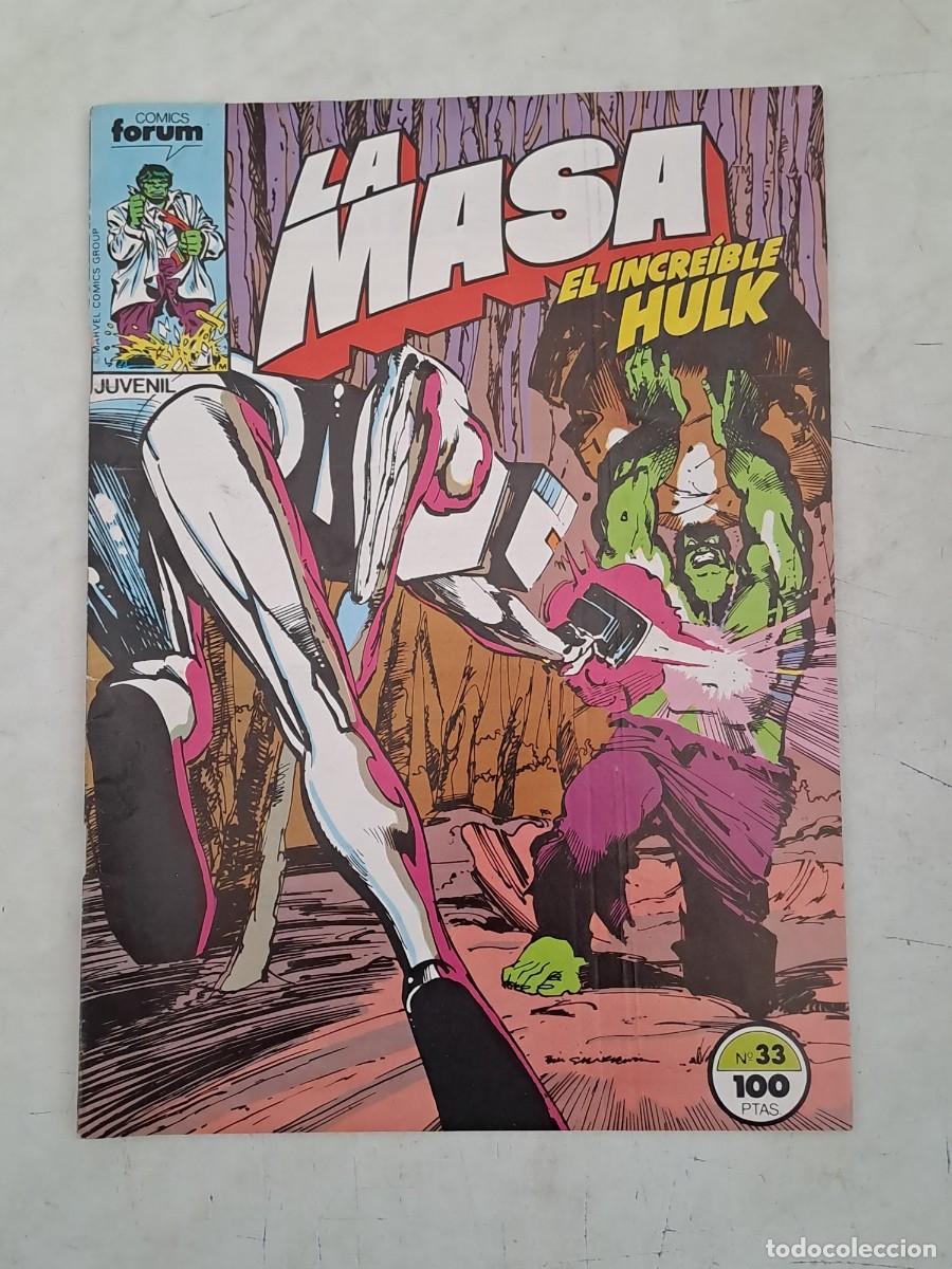 C&oacute;mics: La Masa el incre&iacute;ble Hulk 33, F&oacute;rum en buen estado - Foto 1