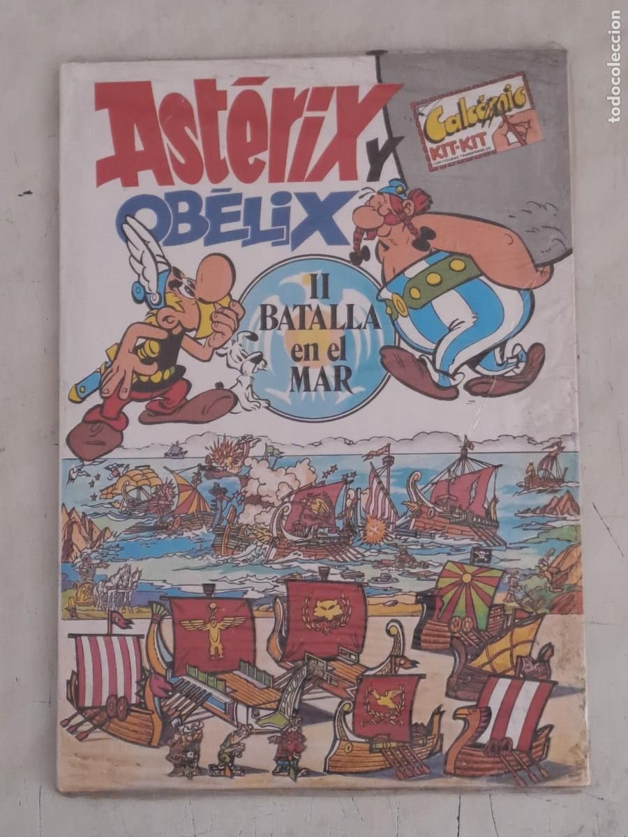 C&oacute;mics: Asterix y Obelix, calcomic II, batalla en el mar, precintado - Foto 1