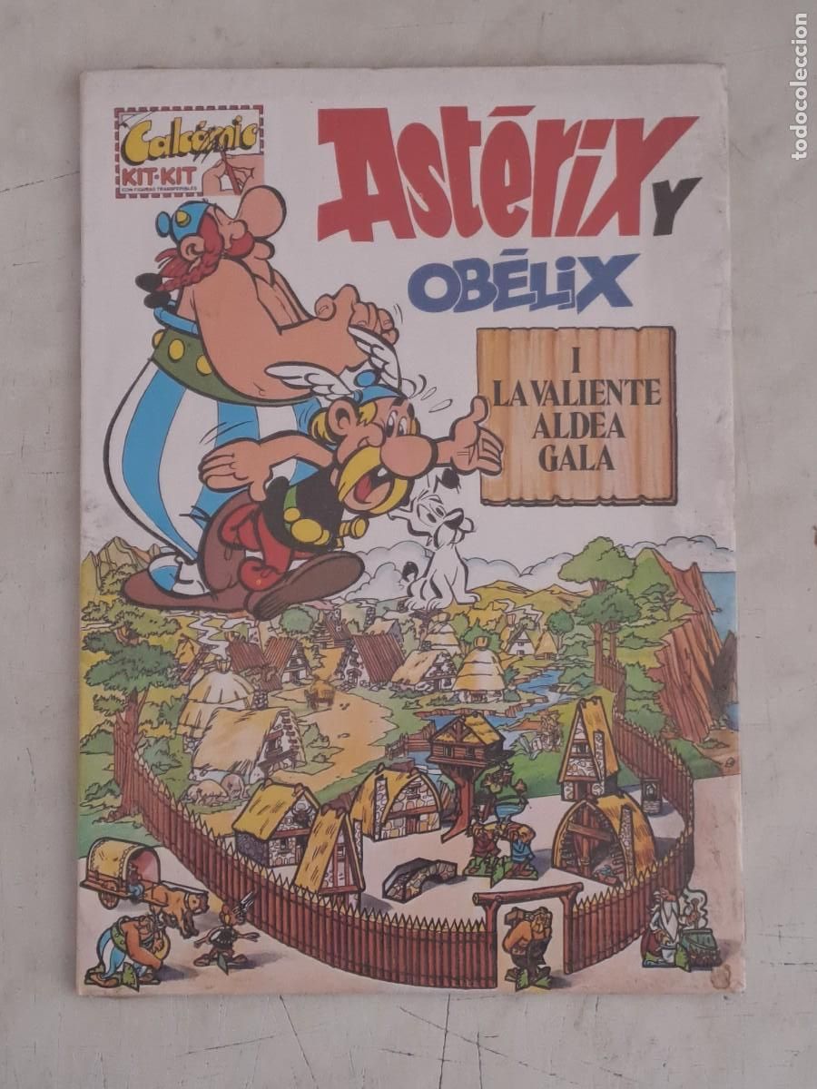 C&oacute;mics: Asterix y Obelix, calcomic I, la valiente aldea Gala, precintado - Foto 1