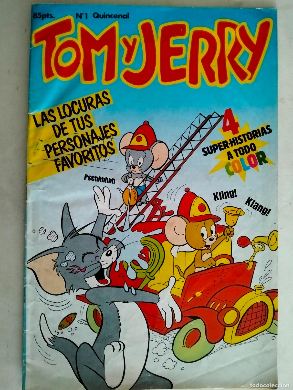 C&oacute;mics: TOM Y JERRY, N&ordm; 1, EDICIONES SARPE - Foto 1