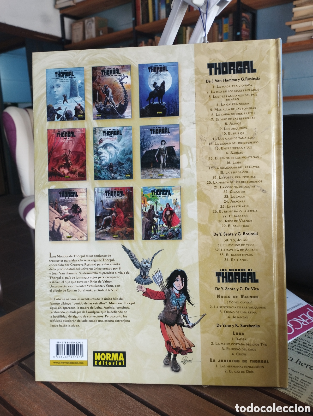 C&oacute;mics: THORGAL LOBA 4 CROW YANN, SURZHENKO NORMA EDITORIAL 2016 COMIC - Foto 2