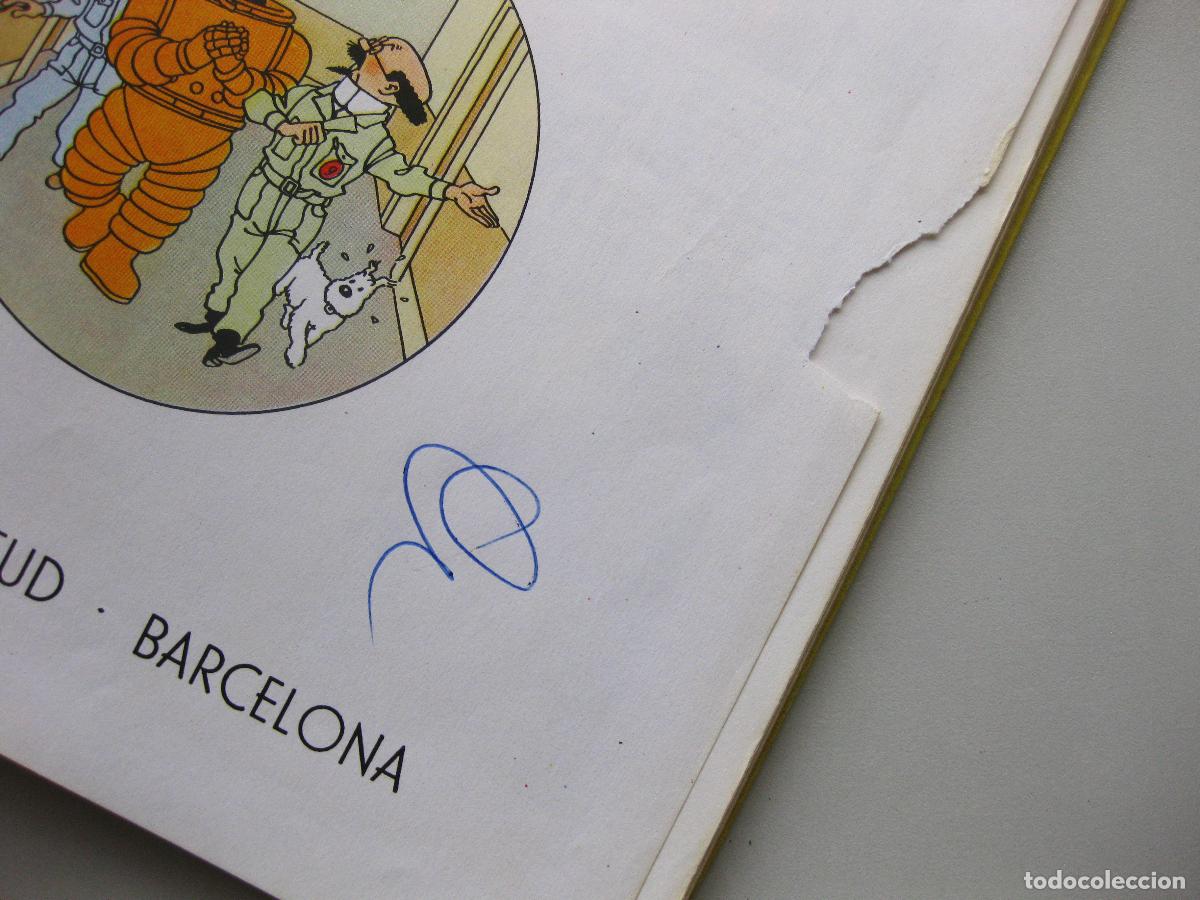 C&oacute;mics: COMIC DE TINTIN OBJETIVO A LA LUNA. CUARTA EDICI&Oacute;N DE 1967. EDITORIAL JUVENTUD - Foto 4