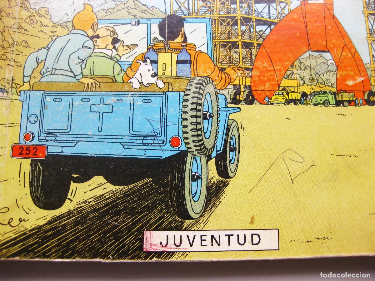 C&oacute;mics: COMIC DE TINTIN OBJETIVO A LA LUNA. CUARTA EDICI&Oacute;N DE 1967. EDITORIAL JUVENTUD - Foto 17