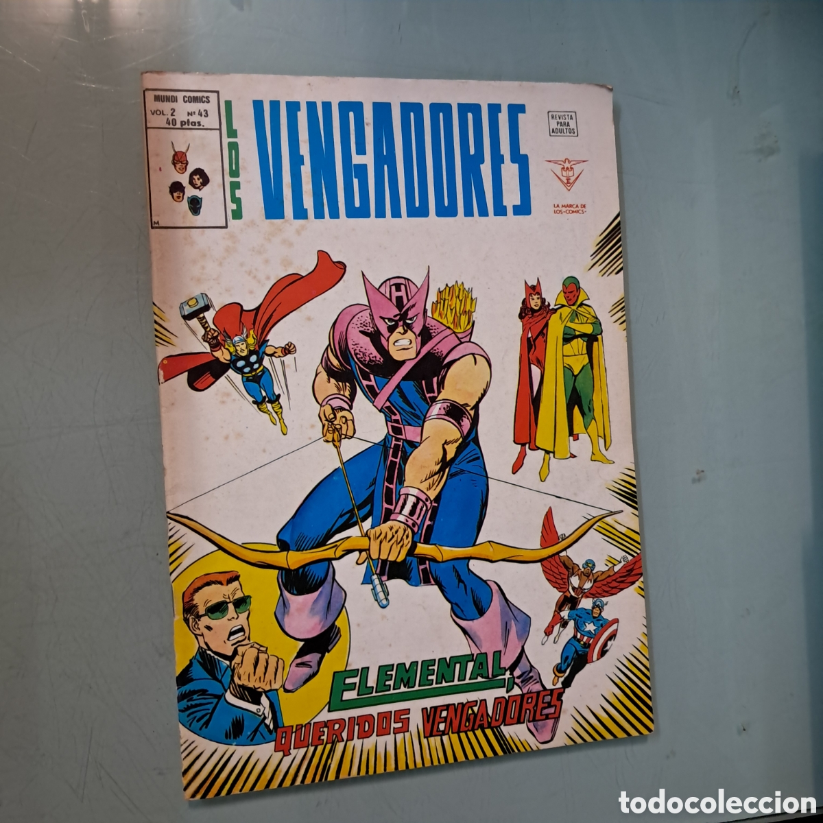 C&oacute;mics: Mundi Comics , Los vengadores Vol 2 numero 43 - Foto 1