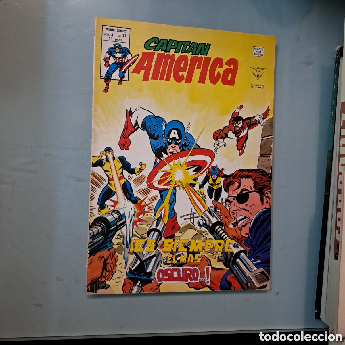C&oacute;mics: Mundi Comics, Capit&aacute;n Am&eacute;rica,.vol 3, numero 37 - Foto 1