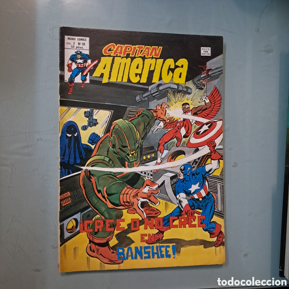 C&oacute;mics: Mundi Comics, Capit&aacute;n Am&eacute;rica,.vol 3, numero 38 - Foto 1