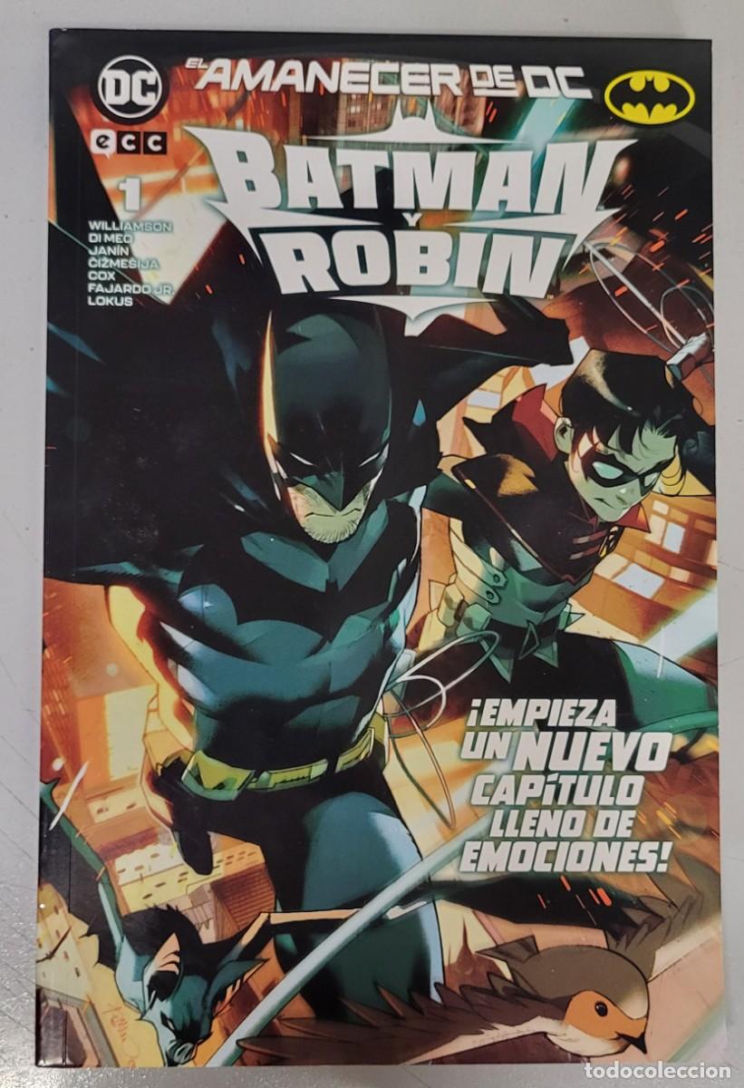C&oacute;mics: BATMAN Y ROBIN N&ordm; 1 - AMANECER DC - JOSHUA WILLIAMSON / DC - ECC - Foto 1
