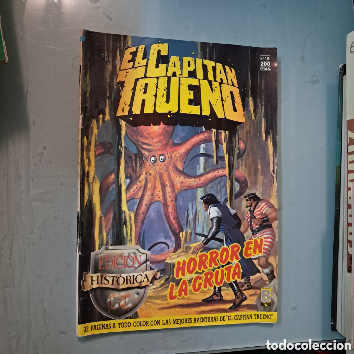 C&oacute;mics: El capit&aacute;n Trueno, numero 138, 200 pesetas - Foto 1