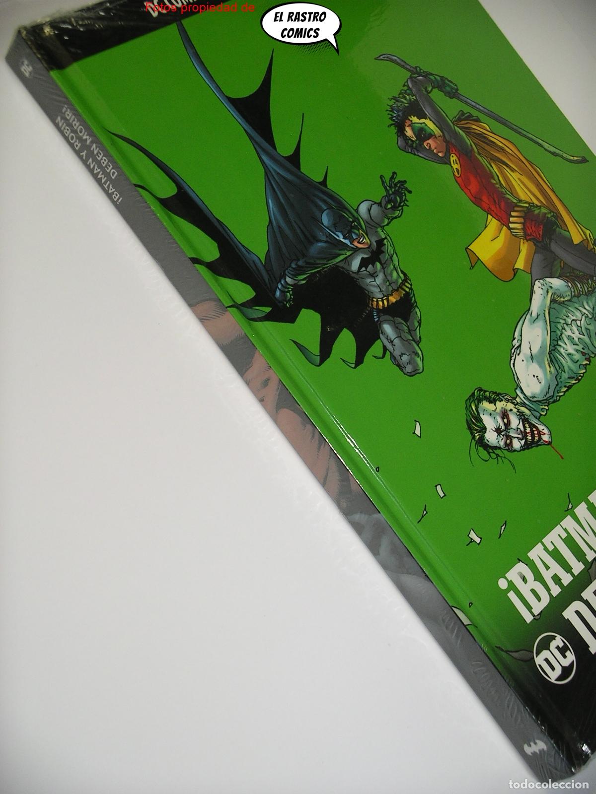 C&oacute;mics: Batman la leyenda 22, Batman y Robin deben morir, precintado, ECC DC Salvat, tapa dura tipo integral