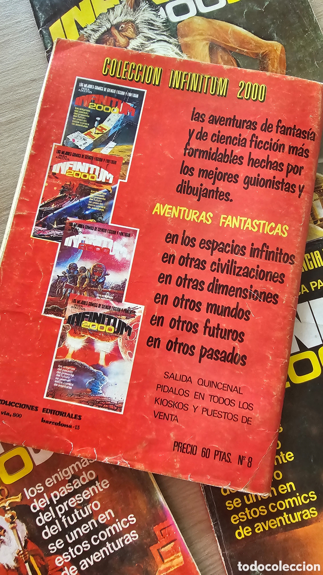 C&oacute;mics: Lote 4 c&oacute;mics &rdquo;Infinitum 2000&rdquo; - Foto 6