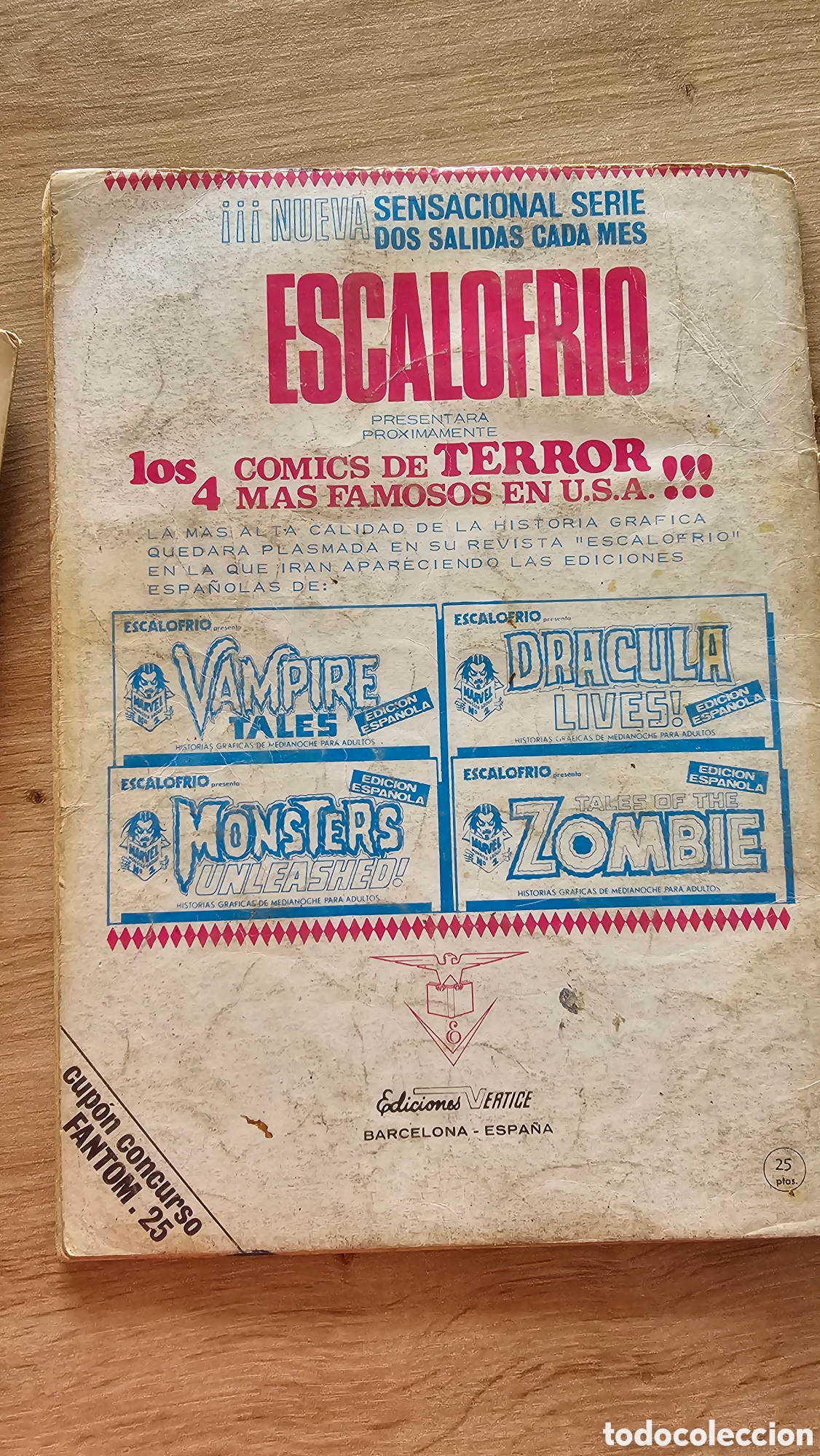 C&oacute;mics: 2 c&oacute;mics FANTOM 1972 - Foto 6