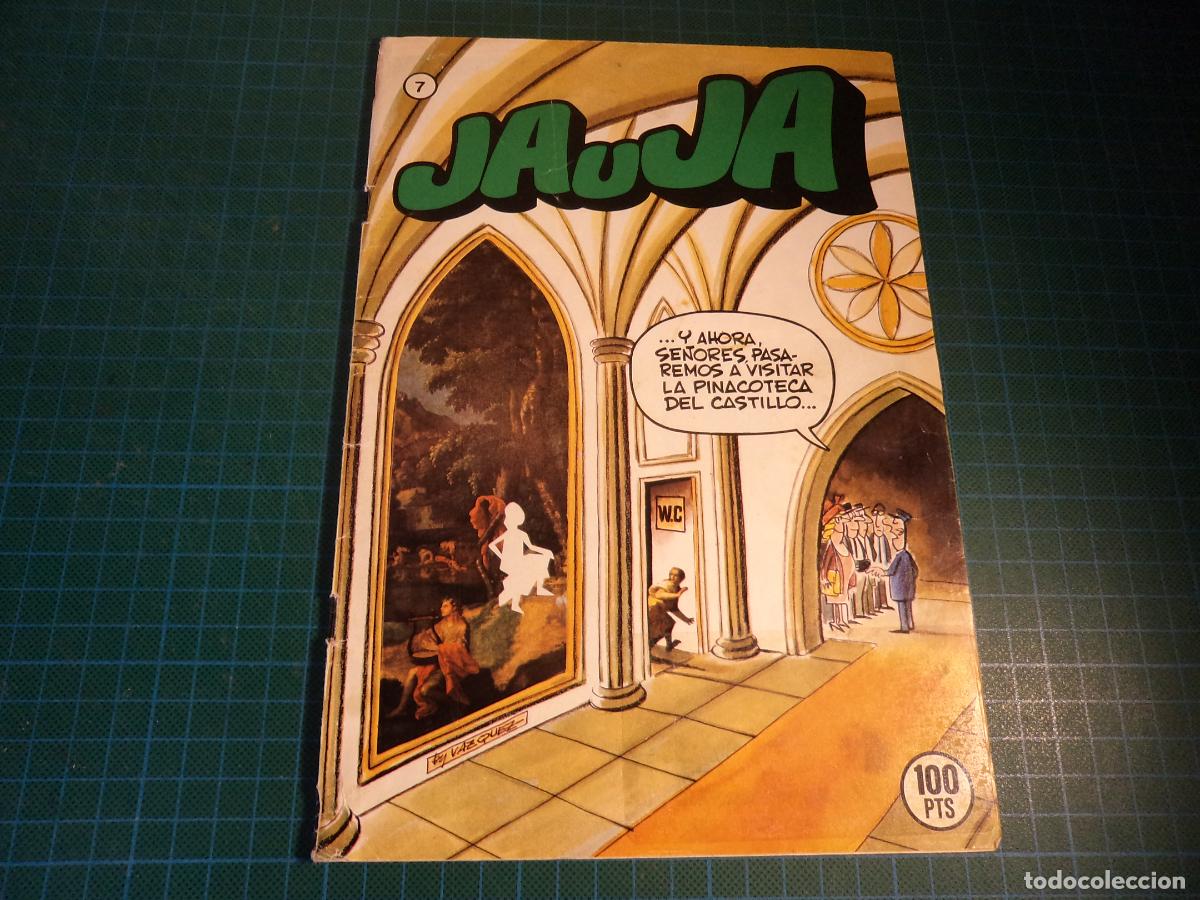 C&oacute;mics: Jauja. N&ordm; 7. ediciones Druida. Con se&ntilde;ales de uso. (Ref. D-02) - Foto 1