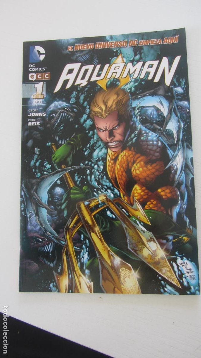 C&oacute;mics: AQUAMAN N.1 NUEVO UNIVERSO - 2012 DC - ECC ARX304 - Foto 1