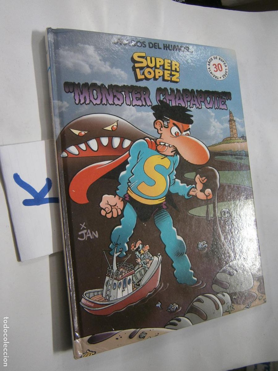 C&oacute;mics: ANTIGUO COMIC - SUPER LOPEZ - MONSTER CHAPAPOTE - Foto 1