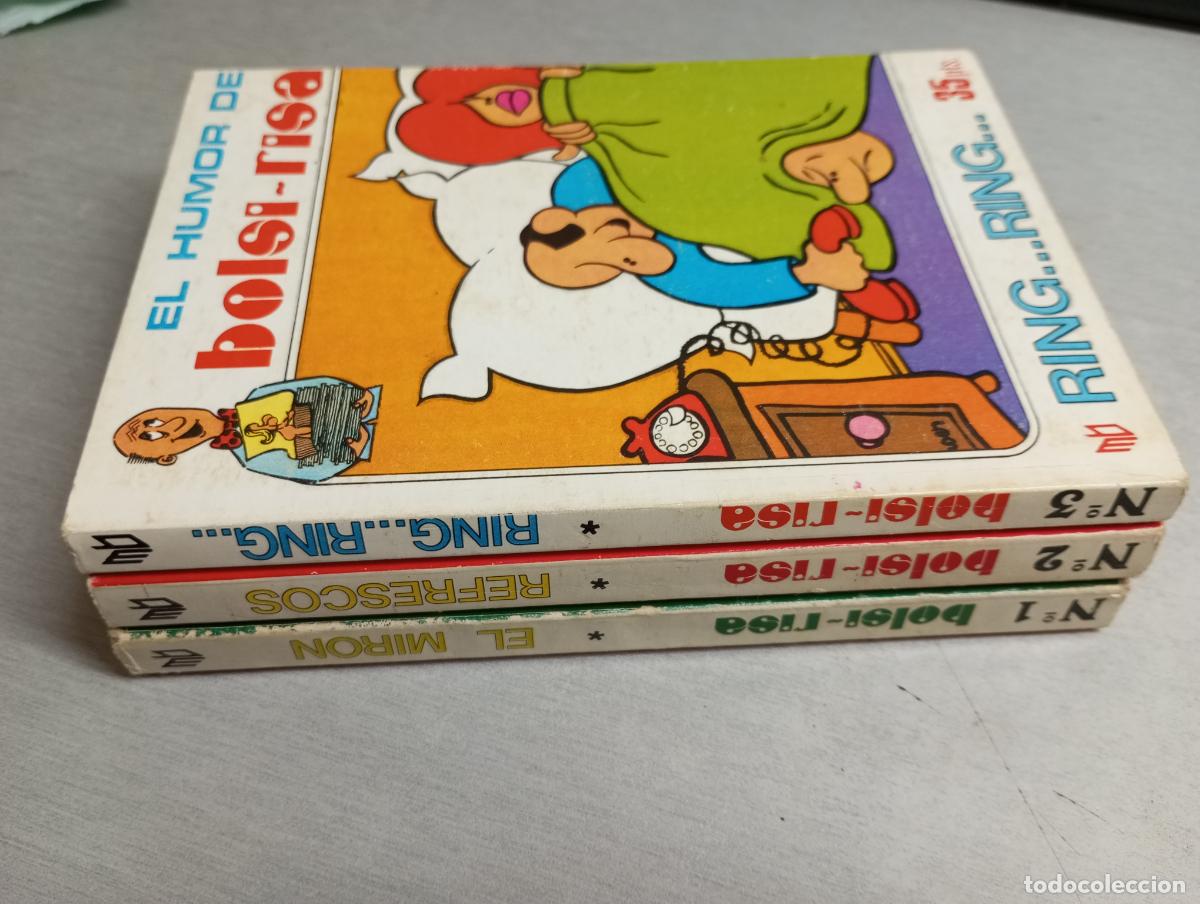 C&oacute;mics: EL HUMOR DE BOLSI-RISA - N&Uacute;MEROS 1: EL MIR&Oacute;N, 2: REFRESCOS Y 3: RING...RING.../ MARC BEN 1976 - Foto 4