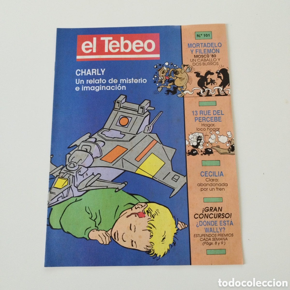C&oacute;mics: EL TEBEO / # 101 / MORTADELO Y FILEM&Oacute;N / CHARLY - Foto 1