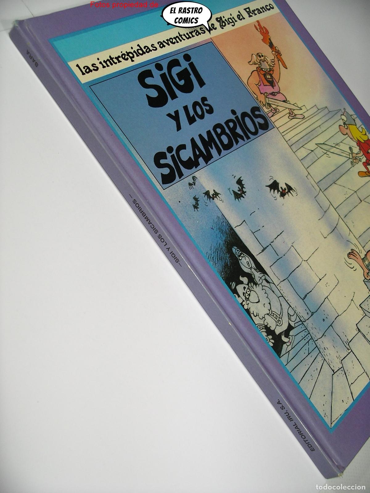 C&oacute;mics: Sigi y los Sicambrios, Bara, ed. IRU 1989 - Foto 2