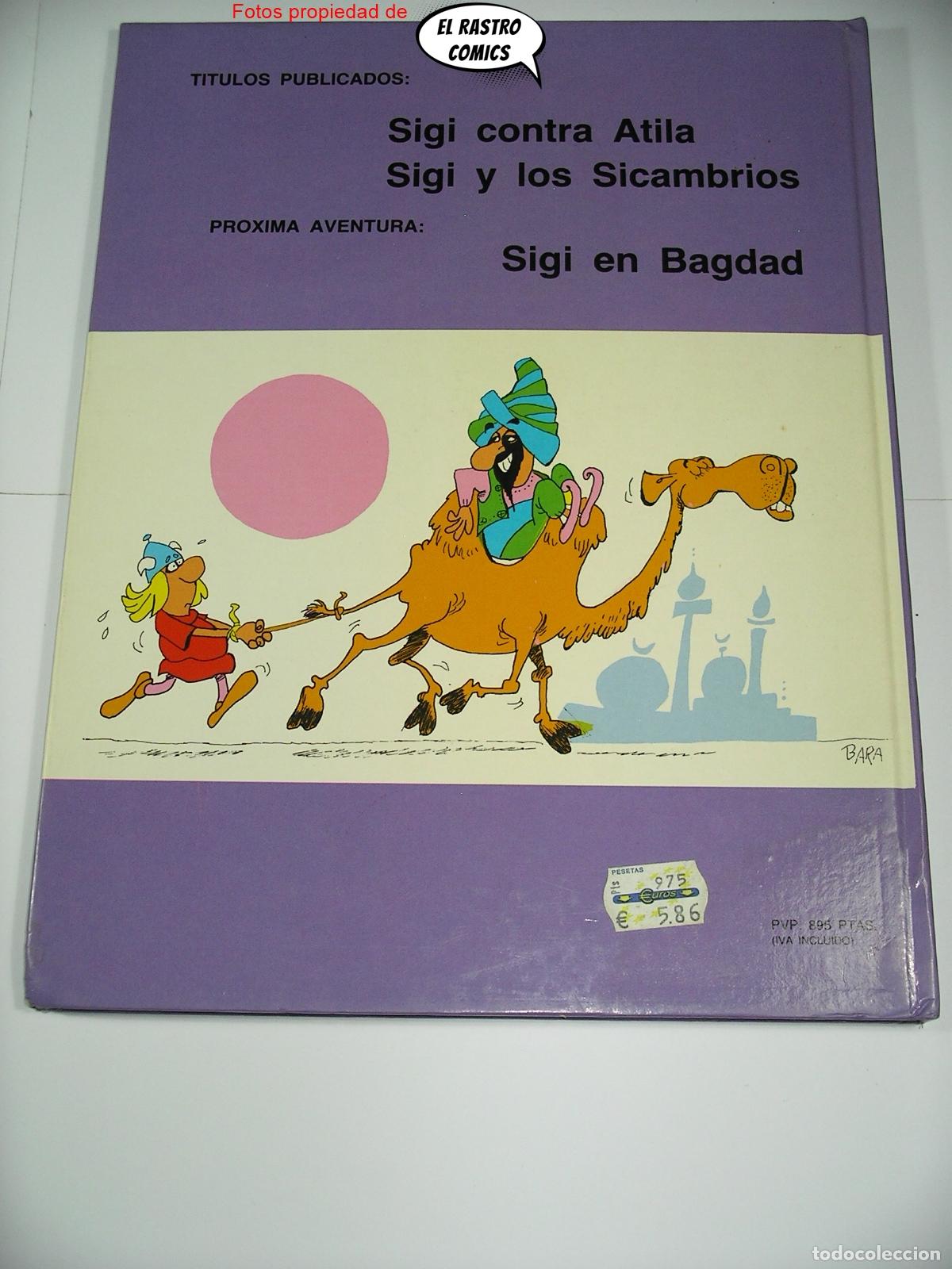 C&oacute;mics: Sigi y los Sicambrios, Bara, ed. IRU 1989 - Foto 3