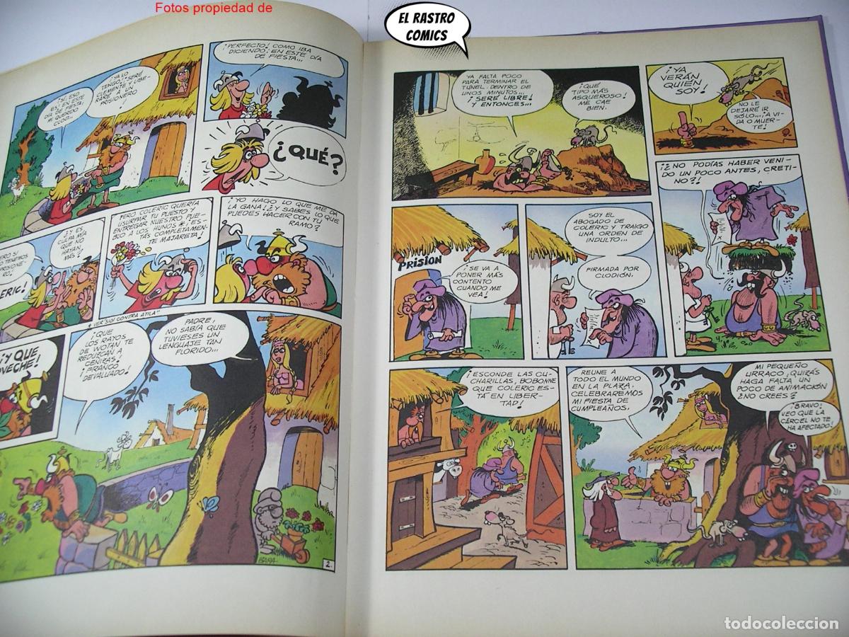 C&oacute;mics: Sigi y los Sicambrios, Bara, ed. IRU 1989 - Foto 5