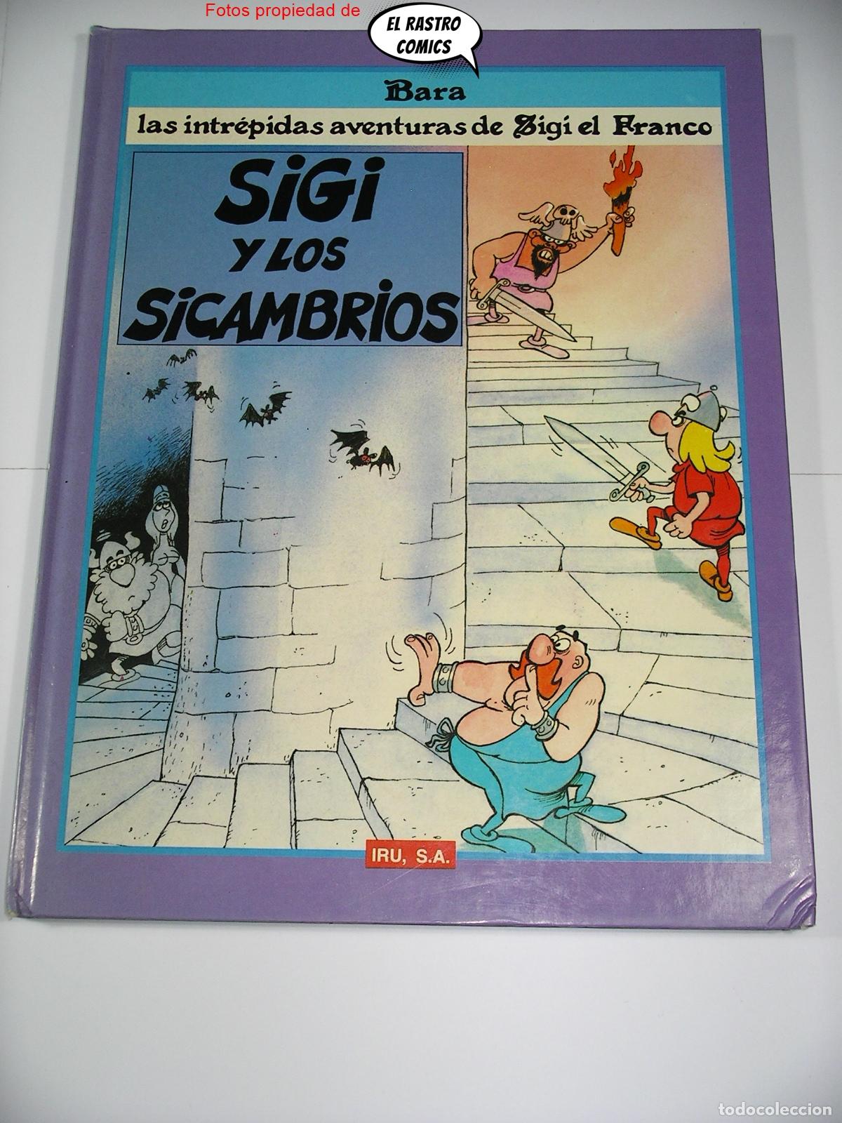 C&oacute;mics: Sigi y los Sicambrios, Bara, ed. IRU 1989 - Foto 1