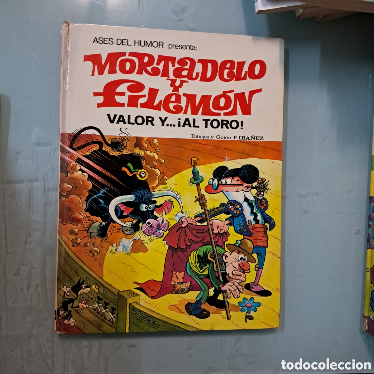 C&oacute;mics: Mortadelo y Filemon, valor y al toro, Bruguera 4 - Foto 1