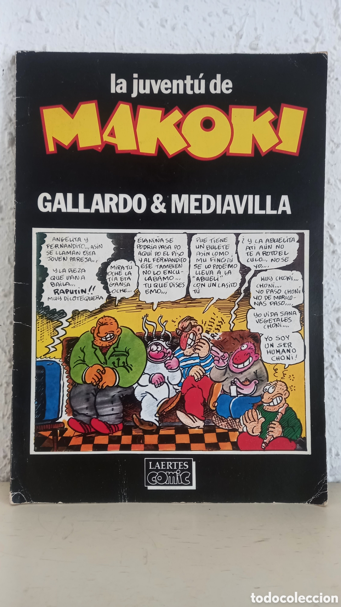 C&oacute;mics: La juvent&uacute; de MAKOKI. Gallardo & Mediavilla. Laertes COMIC 1982 - Foto 1