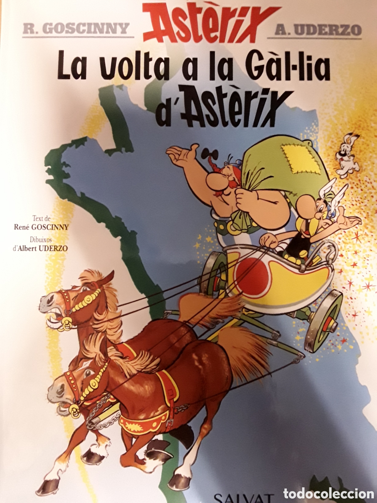 C&oacute;mics: ASTERIX 5: LA VOLTA A LA G&Agrave;L.LIA ASTERIX (CATAL&Agrave;) - SALVAT - Foto 1