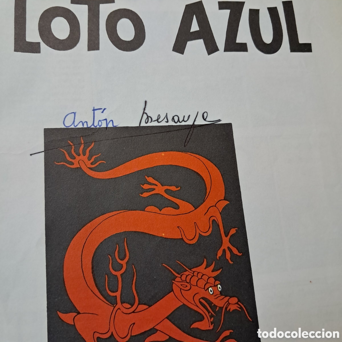 C&oacute;mics: Tintin, primera edici&oacute;n El loto azul - Foto 2