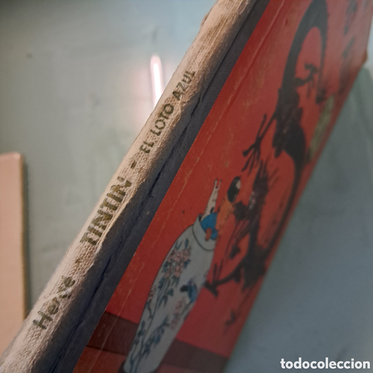 C&oacute;mics: Tintin, primera edici&oacute;n El loto azul - Foto 7