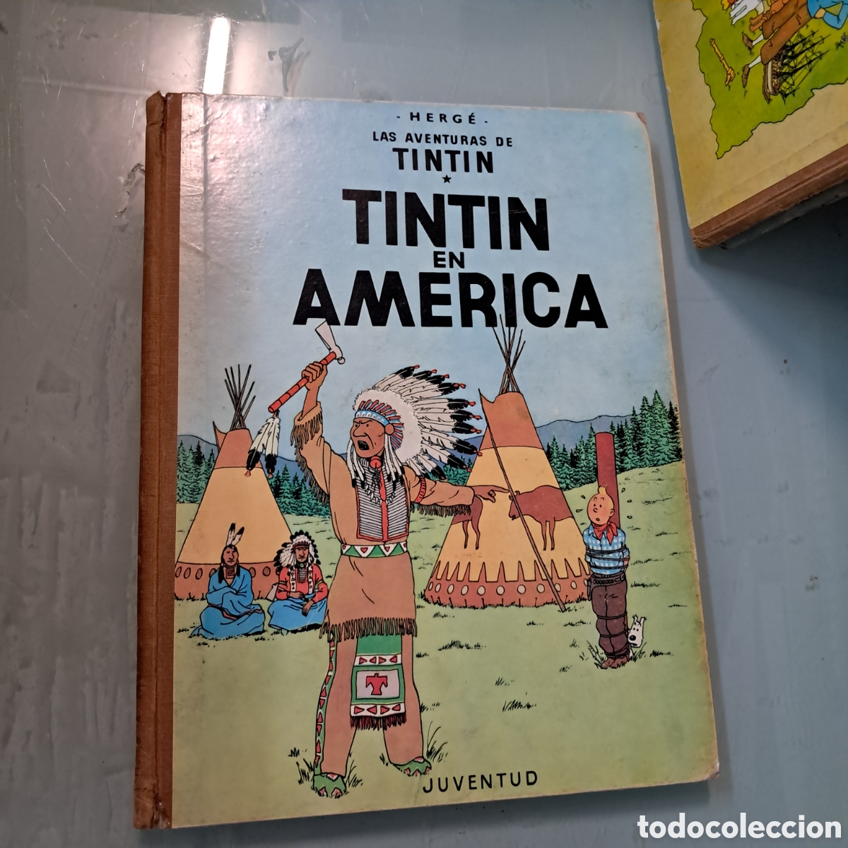 C&oacute;mics: Tintin primera edici&oacute;n Tintin en Am&eacute;rica - Foto 1