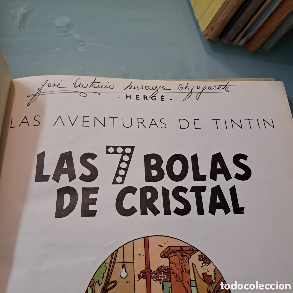 C&oacute;mics: Tintin, segunda edicion Las 7 bolas de cristal - Foto 2