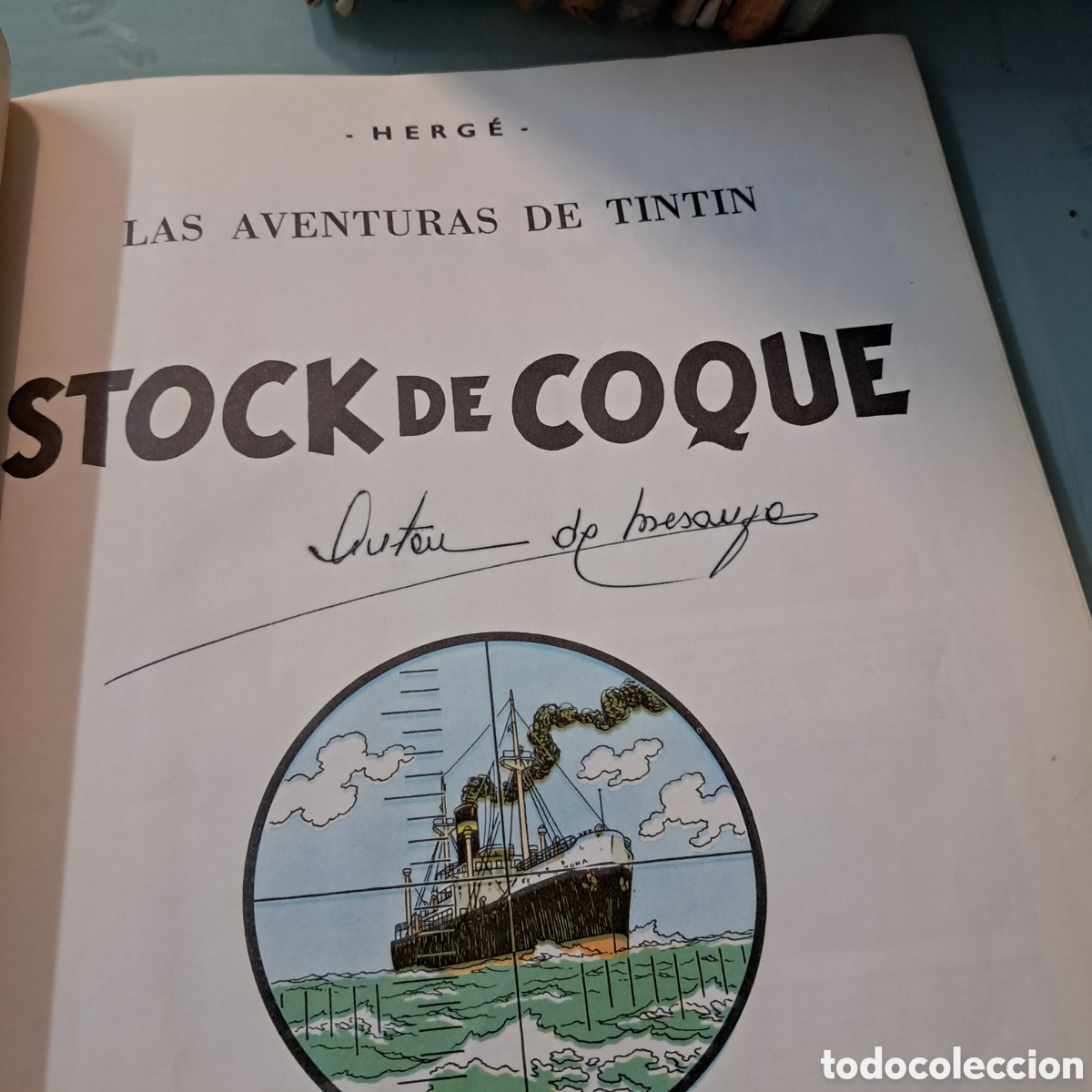 C&oacute;mics: Tintin segunda edicion Stock de coque - Foto 2