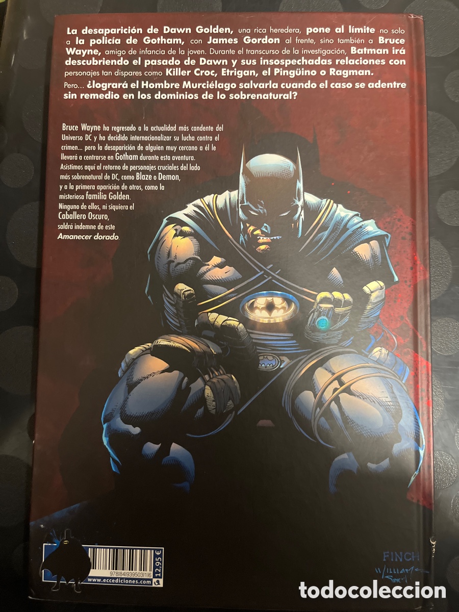 C&oacute;mics: BATMAN EL CABALLERO OSCURO : AMANECER DORADO DC ECC ( 2012 ) - Foto 2
